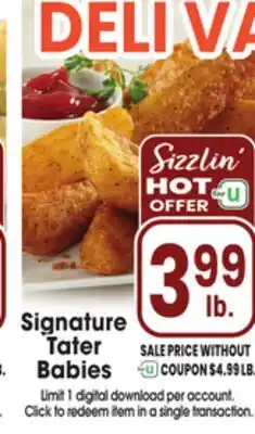 Jewel-Osco Signature Tater Babies offer