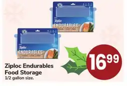 Jewel-Osco Ziploc Endurables Food Storage offer