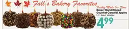 Jewel-Osco Bakery Hand Dipped Gourmet Caramel Apples offer
