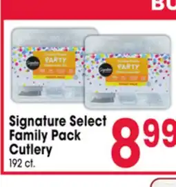 Jewel-Osco Signature Select Family Pack Cutlery offer