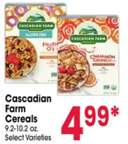 Jewel-Osco Cascadian Farm Cereals offer