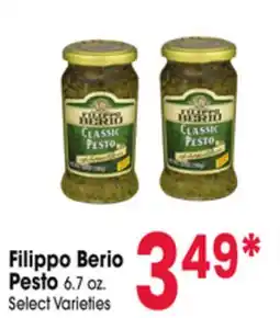 Jewel-Osco Filippo Berio Pesto offer