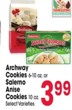 Jewel-Osco Archway Cookies 6-10 oz. or Salerno Anise Cookies 10 oz offer