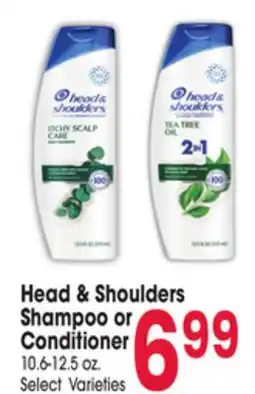Jewel-Osco Head & Shoulders Shampoo or Conditioner offer