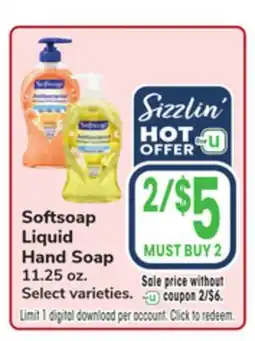 Jewel-Osco Softsoap Liquid Hand Soap offer