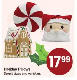 Jewel-Osco Holiday Pillows offer