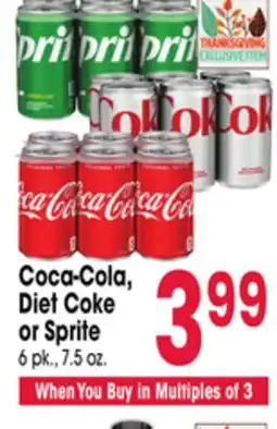 Jewel-Osco Coca-Cola, Diet Coke or Sprite offer