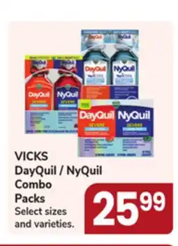 Jewel-Osco VICKS DayQuil/NyQuil Combo Packs offer