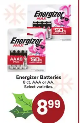 Jewel-Osco Energizer Batteries offer