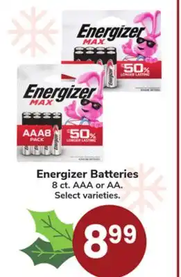 Jewel-Osco Energizer Batteries offer