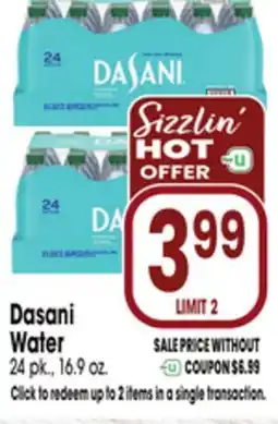 Jewel-Osco Dasani Water offer
