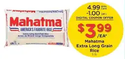 Kroger Mahatma Extra Long Grain Rice offer