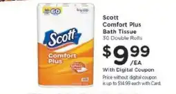 Kroger Scott Comfort Plus Bath Tissue offer