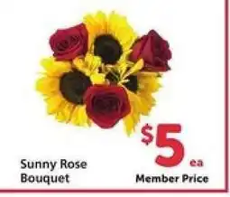 Safeway Sunny Rose Bouquet offer