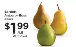 Kroger Bartlett, Anjou or Bosc Pears offer