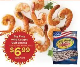 Kroger Big Easy Wild Caught Gulf Shrimp offer