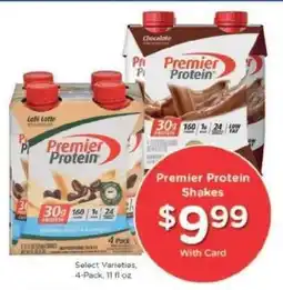 Kroger Premier Protein Shakes offer