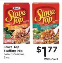 Kroger Stove Top Stuffing Mix offer