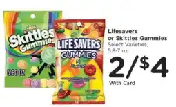 Kroger Lifesavers or Skittles Gummies offer