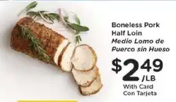 Kroger Boneless Pork Half Loin offer