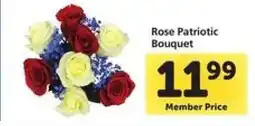 Safeway Rose Patriotic Bouquet offer
