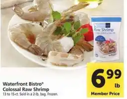 Safeway Waterfront Bistro Colossal Raw Shrimp offer