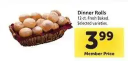 Safeway Dinner Rolls offer