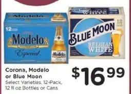 Kroger Corona, Modelo or Blue Moon offer