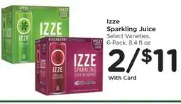 Kroger Izze Sparkling Juice offer