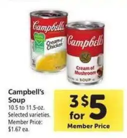 Safeway Campbell's Soup offer