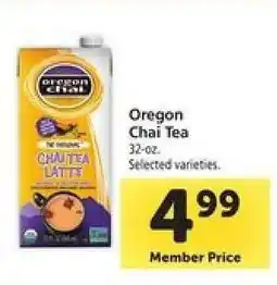Safeway Oregon Chai Tea offer