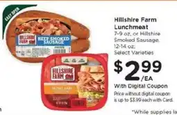 Kroger Hillshire Farm Lunchmeat offer