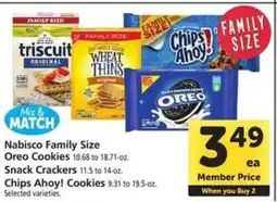 Safeway Nabisco Family Size offer