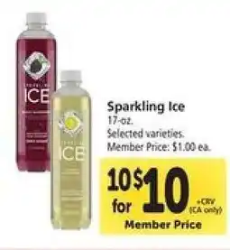 Safeway Sparkling Ice offer