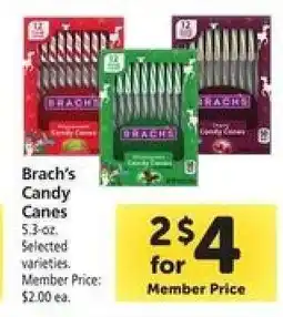 Safeway Brach's Candy Canes offer