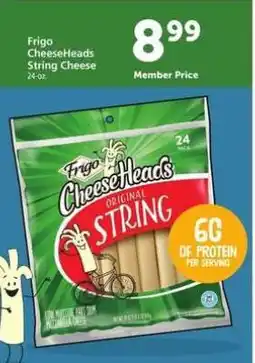 Safeway Frigo CheeseHeads String Cheese offer
