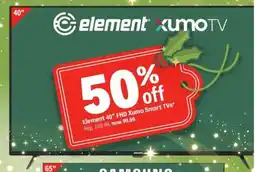 Meijer Element 40 FHD Xumo Smart TV offer