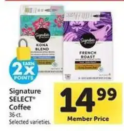 Safeway Signature Select Coffee offer