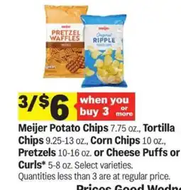 Meijer Meijer Snacks offer