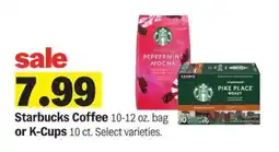 Meijer Starbucks Coffee offer