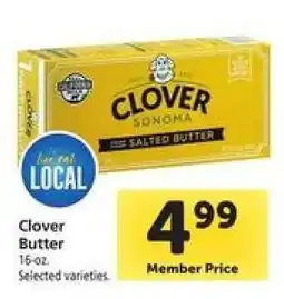 Safeway Clover Butter offer
