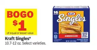 Meijer Kraft Singles offer