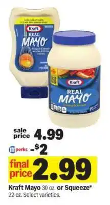 Meijer Kraft Mayo offer