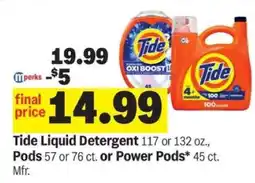 Meijer Tide Liquid Detergent offer