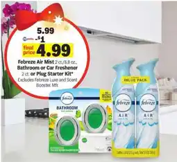 Meijer Febreze Air Mist offer