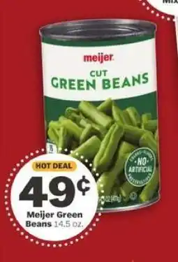 Meijer Meijer Green Beans offer