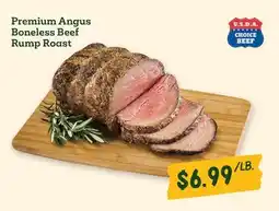 Sprouts Farmers Market Premium Angus Boneless Beef Rump Roast offer