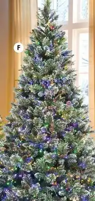 Ace Hardware 7.5' Prelit Sparkle Color-Changing LED Tripoli Pine offer