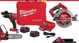 Ace Hardware Milwaukee M18 Pruning Saw only), Brushless Hamme Drill/Driver Kit offer