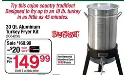 Ace Hardware 30 Qt. Aluminum Turkey Fryer Kit offer